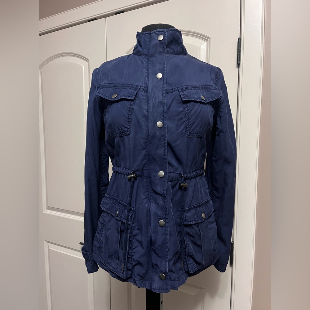 Classic Blue Utility Jacket - Picture 2 of 7